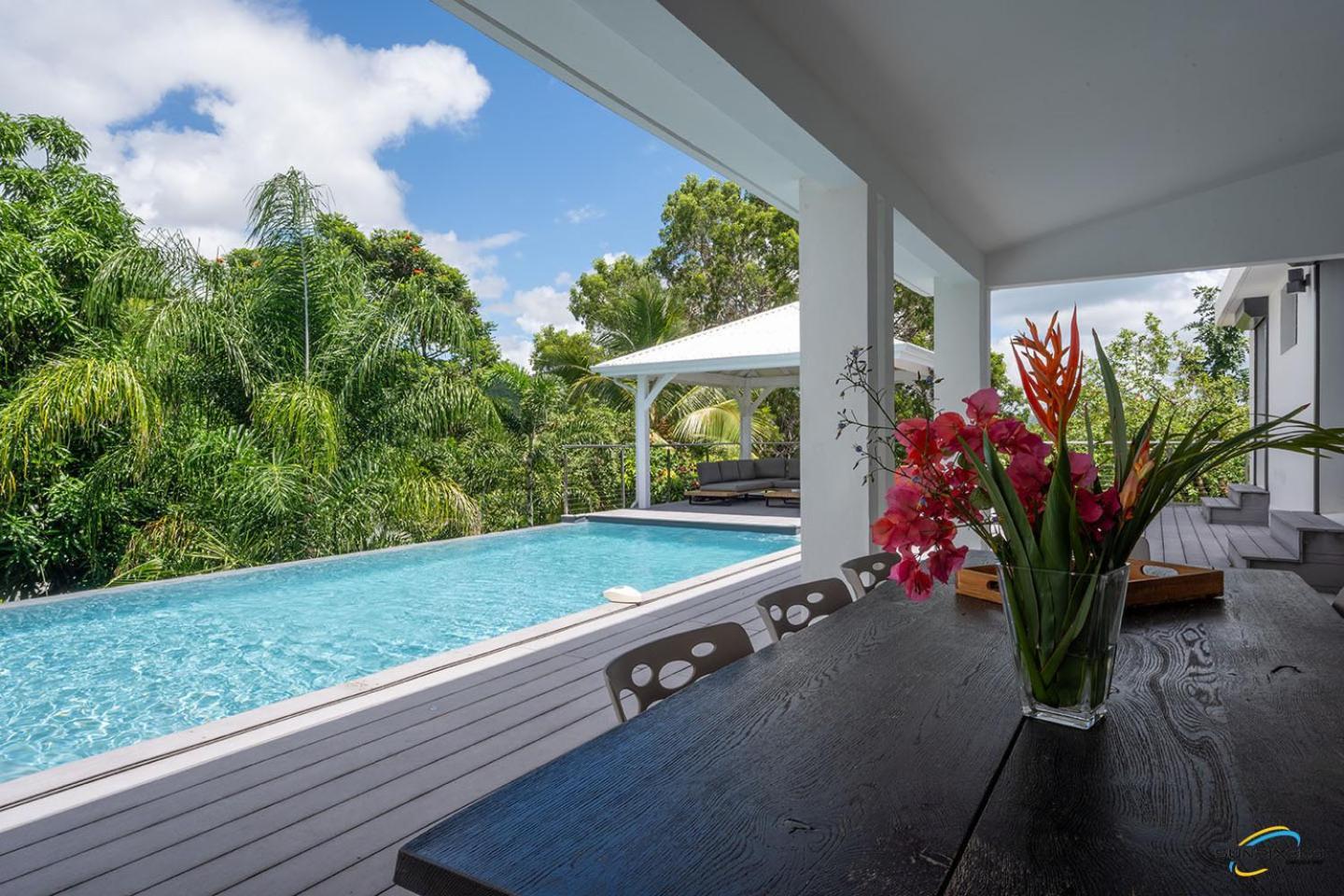 Villa Palm Diamond Jacuzzi & Piscine Prives Le Diamant Exterior foto
